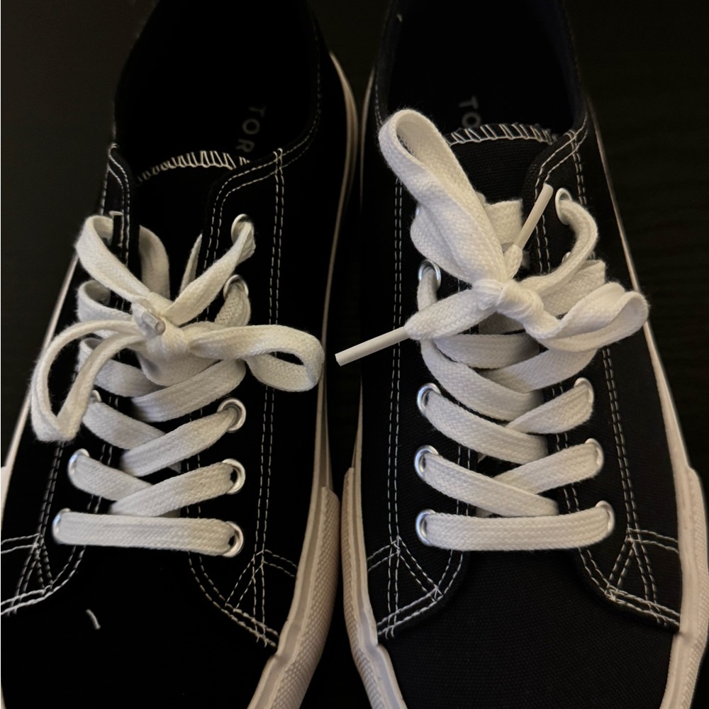 Torrid Black and White Sneakers